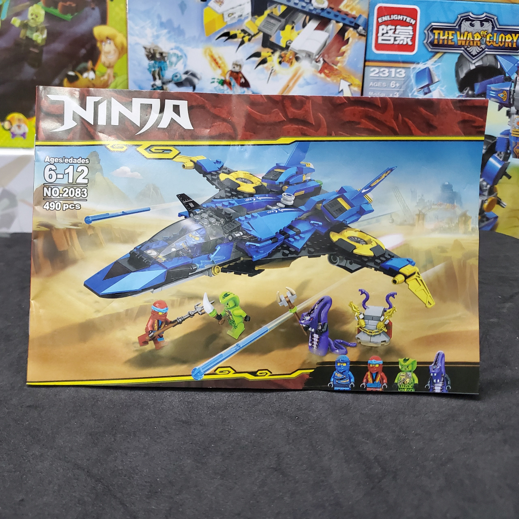 Đồ Chơi Lắp Ráp Ninja Máy Bay JAY Legacy Double Elephant 2083  NEW