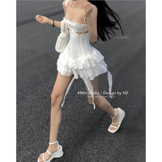 Váy thô thêu khoét eo cực cháy