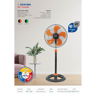 Quạt đứng công nghiệp senko dcn-1806