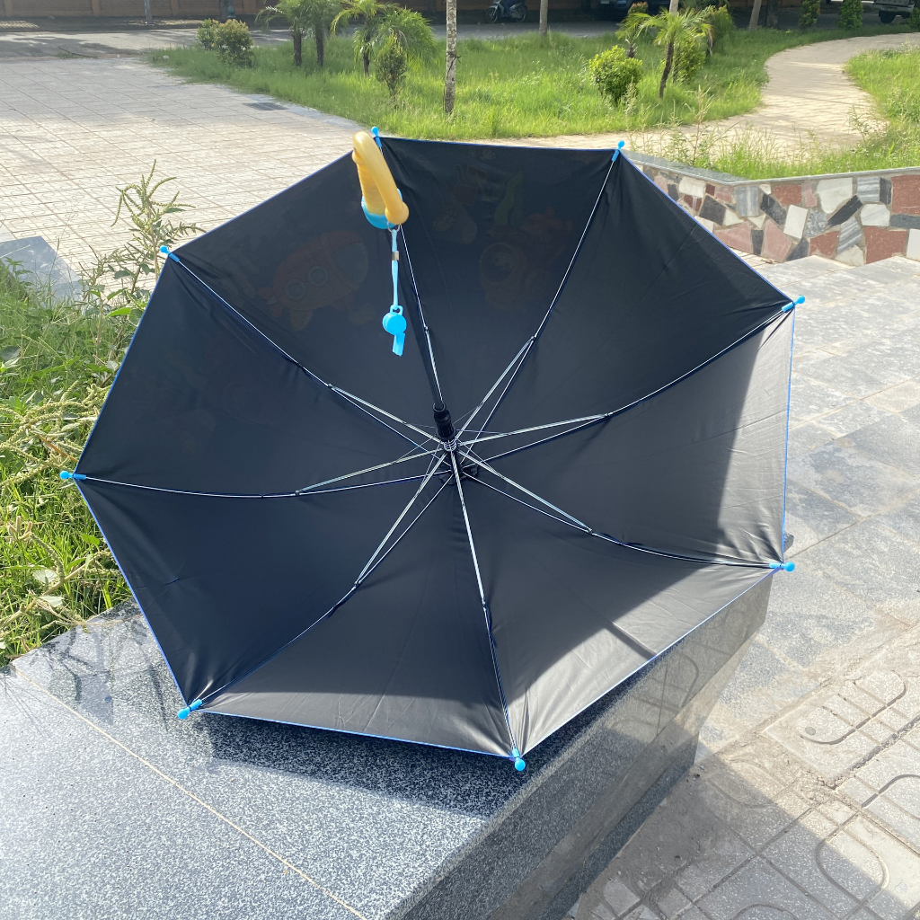 Ô trẻ em hoạt hình ngộ nghĩnh dễ thương. Ô cho bé trai và bé gái khung thép chắc chắn, vải dù 2 lớp, chống nước tốt