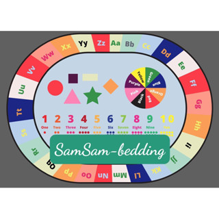 Thảm Montessori thảm circle 3m x 2m và 1m6*2m3 trải sàn lớp học phòng học bền đẹp dễ dàng vệ sinh hàng loại 1