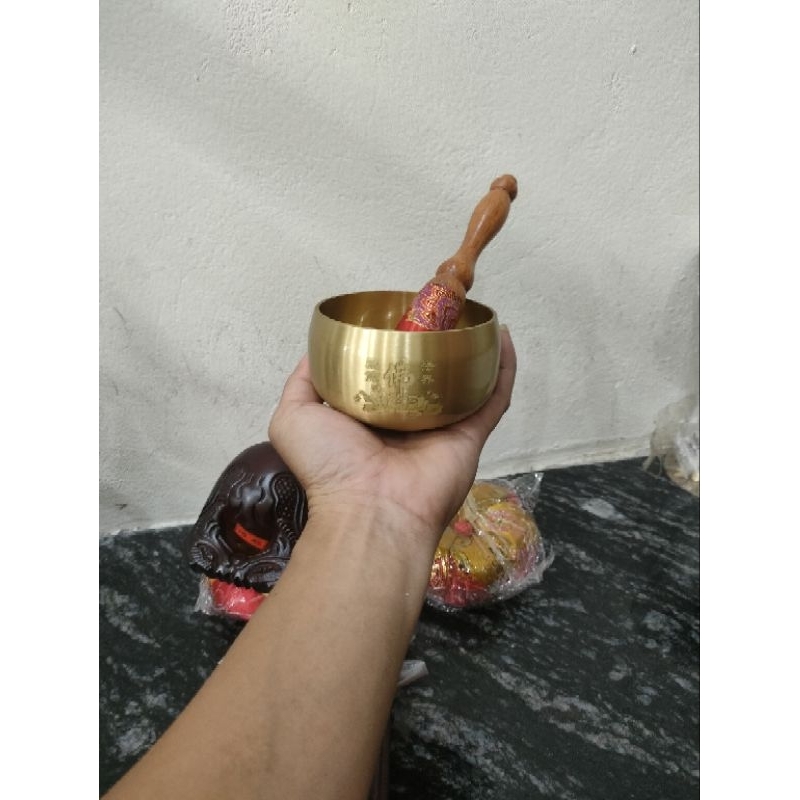 bộ chuông mõ, chuông bát 3.5ink, chuông mõ đài loan