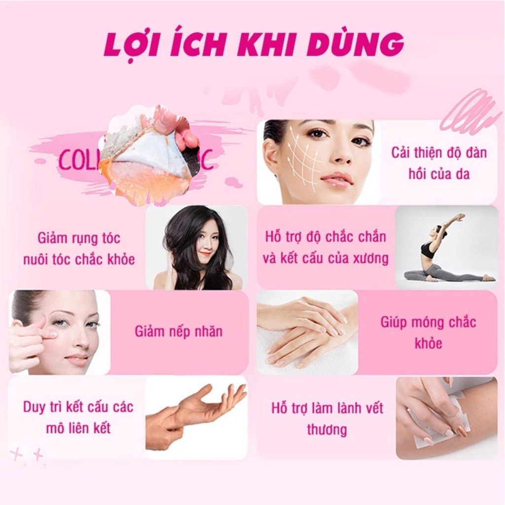 Liệu Trình 3 Tháng Viên Uống Trắng Da L-Cystine, DHC Vitamin C, DHC Collagen - Chống Lão Hoá, Tăng Đàn Hồi Da, Giảm Thâm