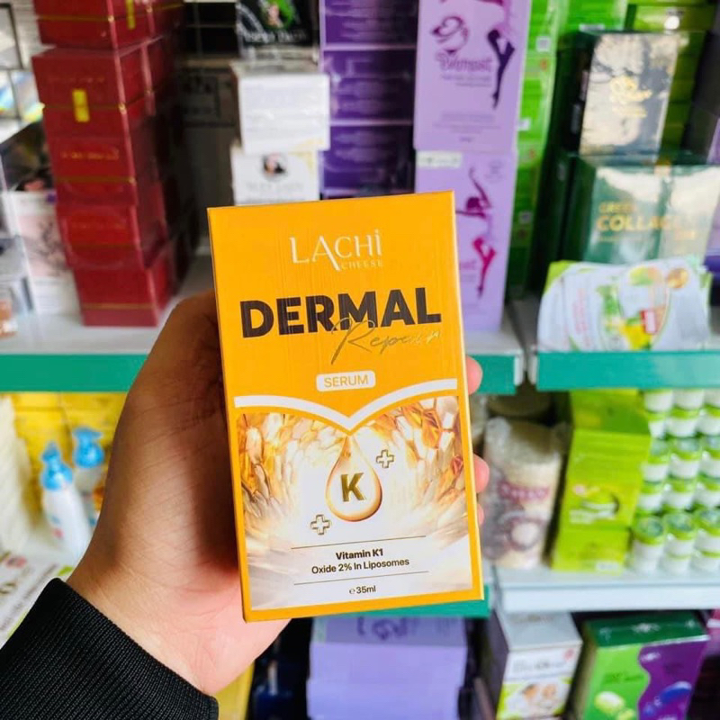 Combokem face +Serum Phục Hồi Dermal Repair Mỹ Phẩm Lachi Cheese - Phục Hồi Làn Da Sạm Nám