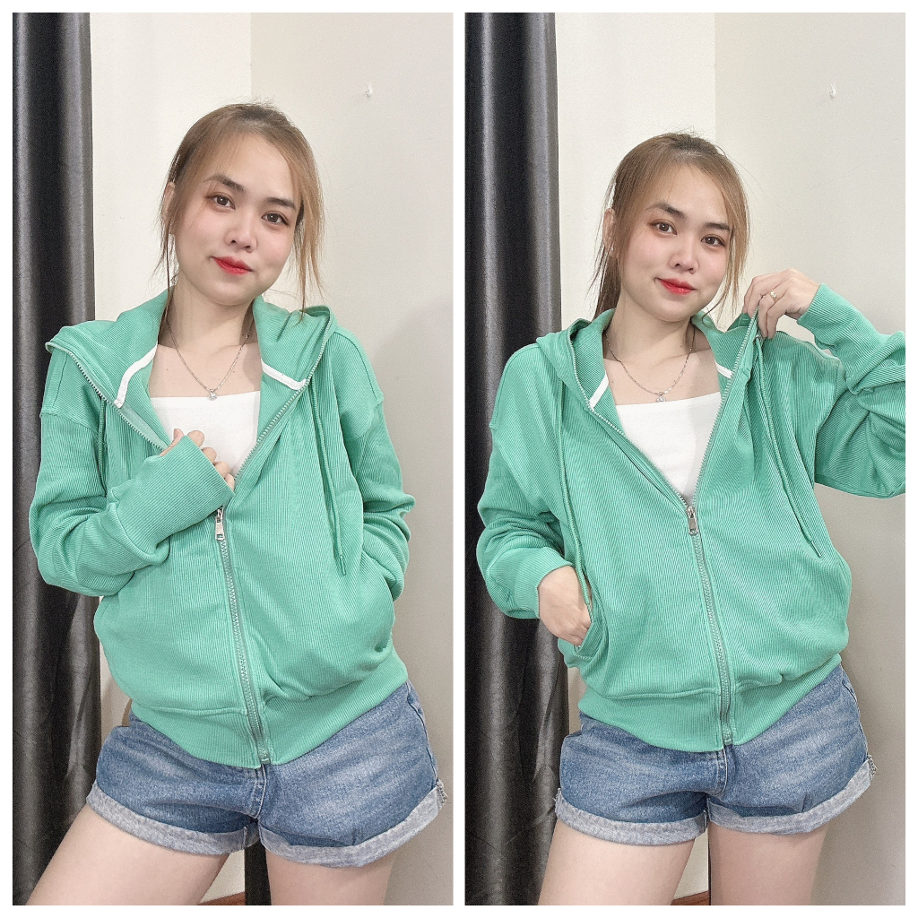 ÁO KHOÁC GÂN 6 TÚI KHÓA KÉO NÓN TO- ÁO KHOÁC NHUNG NGUYỄN