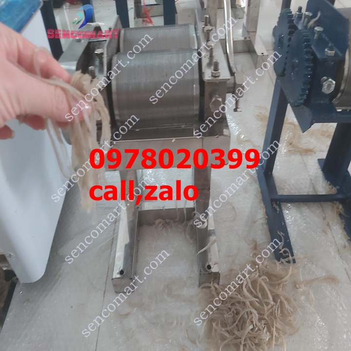 Máy thái bì heo , cắt da heo làm nem chua , nem thính quay tay