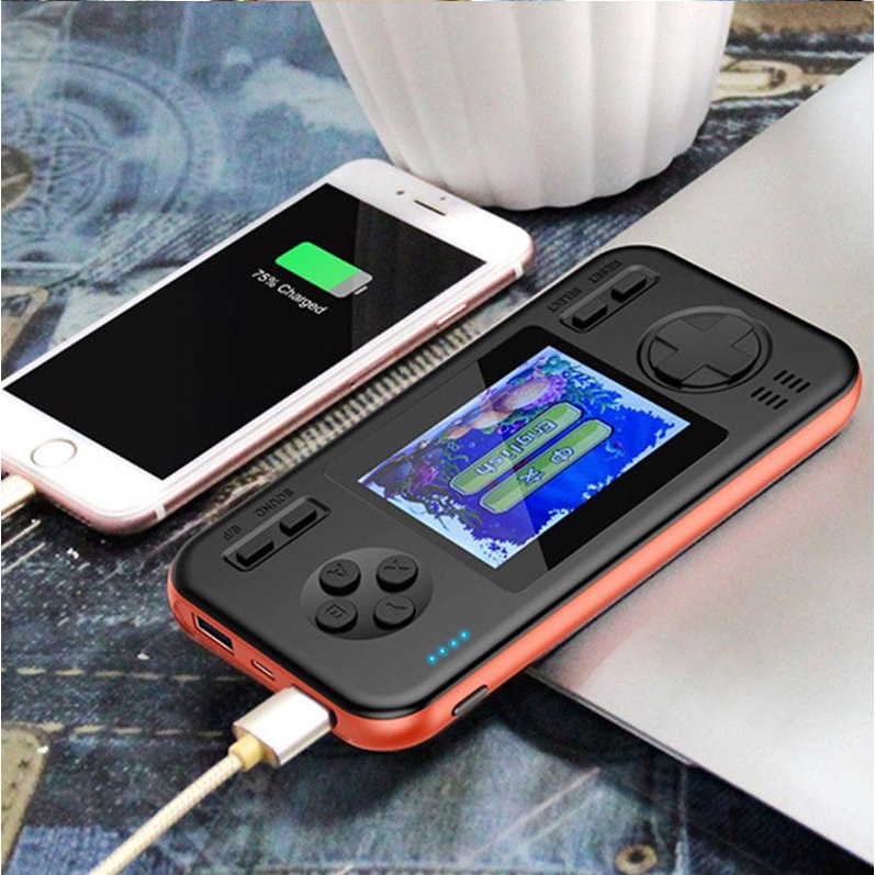Máy Chơi Game 416 Trò Kiêm Sạc Dự Phòng, Dung Lượng Pin Lên Đến 8000mAh, Màn Hình 2,8 Inch, Bảo Hành 12 Tháng