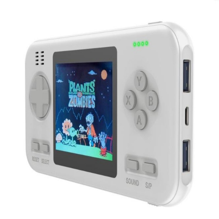Máy Chơi Game 416 Trò Kiêm Sạc Dự Phòng, Dung Lượng Pin Lên Đến 8000mAh, Màn Hình 2,8 Inch, Bảo Hành 12 Tháng