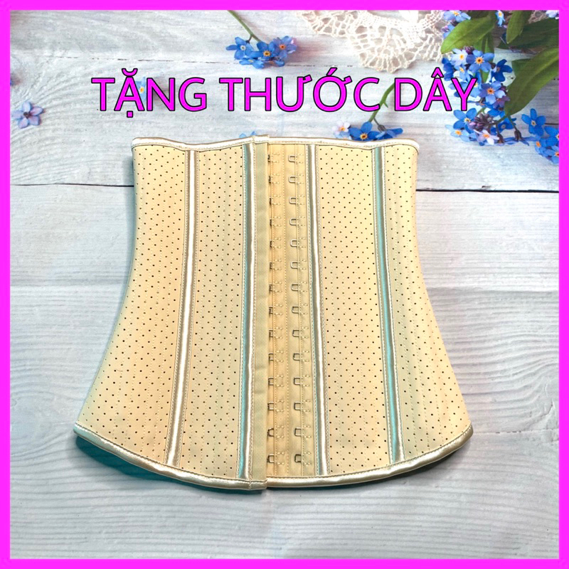 ĐAI NỊT BỤNG LATEX 25 XƯƠNG CAO SU HẠT THOÁNG KHÍ THẤP HY LẠP - Tặng thước dây - GIÁ SỈ KHÔNG HỘP