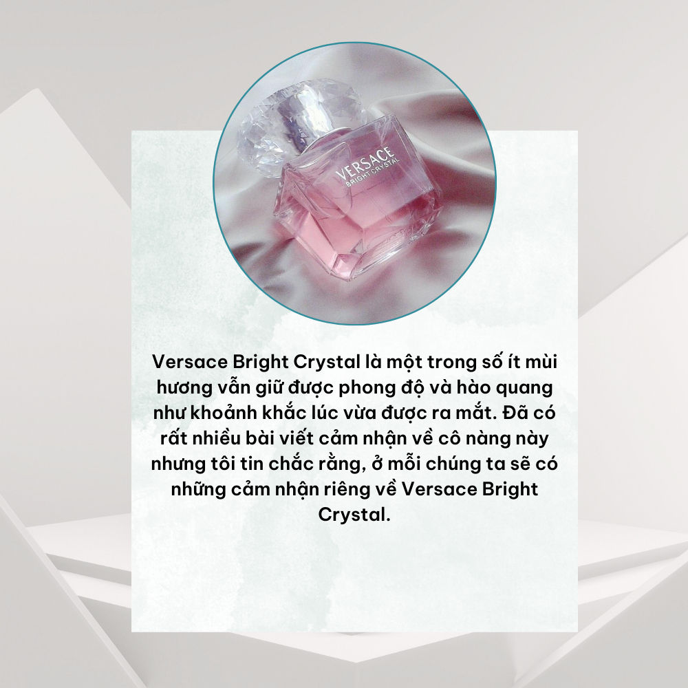 Nước hoa nữ Versace bright crystal EDP chiết 10ml nữ tính diu dàng gợi cảm | Sam Perfume