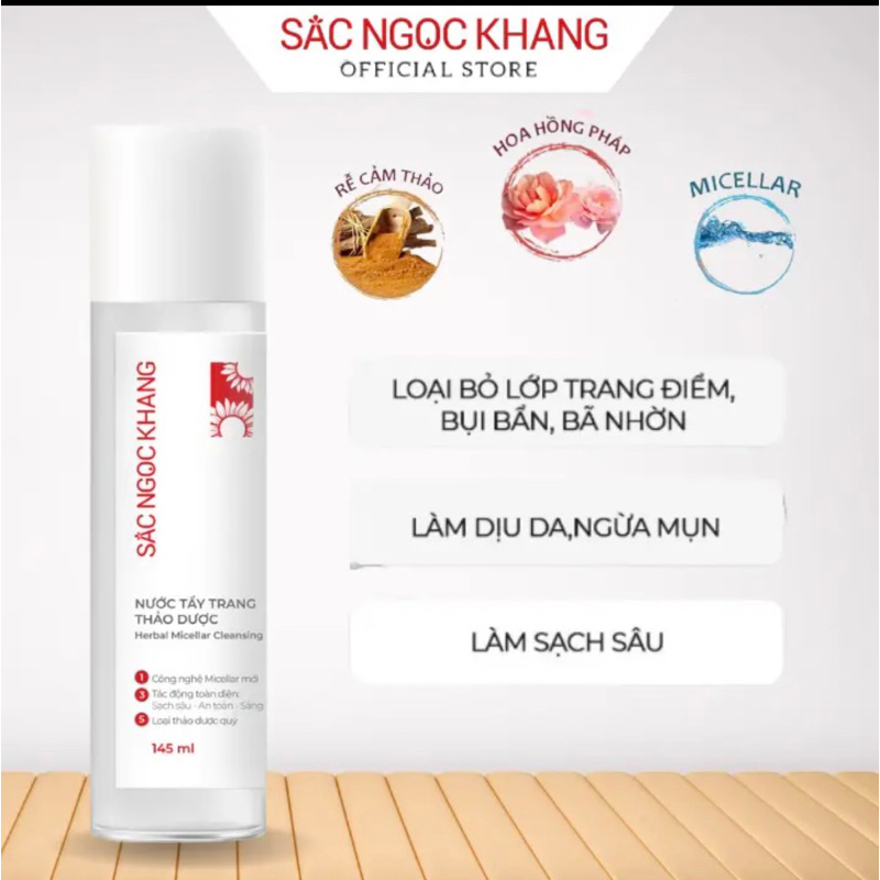 Nước hoa hồng Sắc Ngọc Khang (chai 145ml)