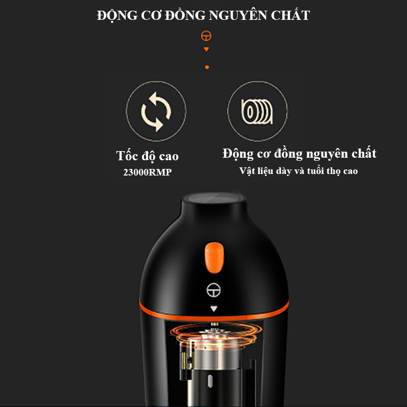 Máy xay cà phê hạt khô đa năng, máy xay bột ngũ cốc, gia vị siêu mịn, chất liệu inox công suất 150w bảo hành 1 năm