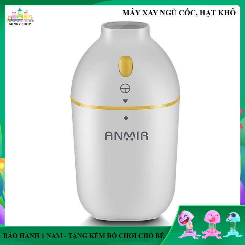 Máy xay ngũ cốc hạt khô đa năng, máy xay bột, gia vị, cà phê siêu mịn, chất liệu inox công suất 150w bảo hành 1 năm