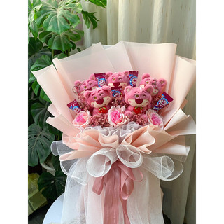 Bó Hoa Gấu Dâu