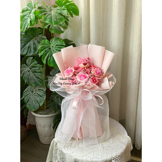 Bó Hoa Gấu Dâu