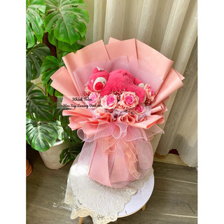 Bó Hoa Gấu Dâu