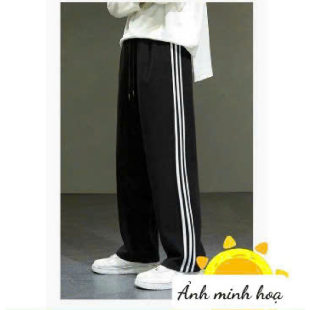 Quần Thể Thao Sọc 2 dáng ống bo và dáng xuông Cho Bé Gái