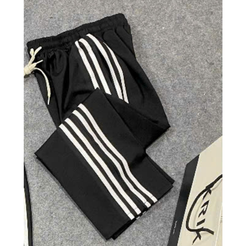 Quần Thể Thao Sọc 2 dáng ống bo và dáng xuông Cho Bé Gái