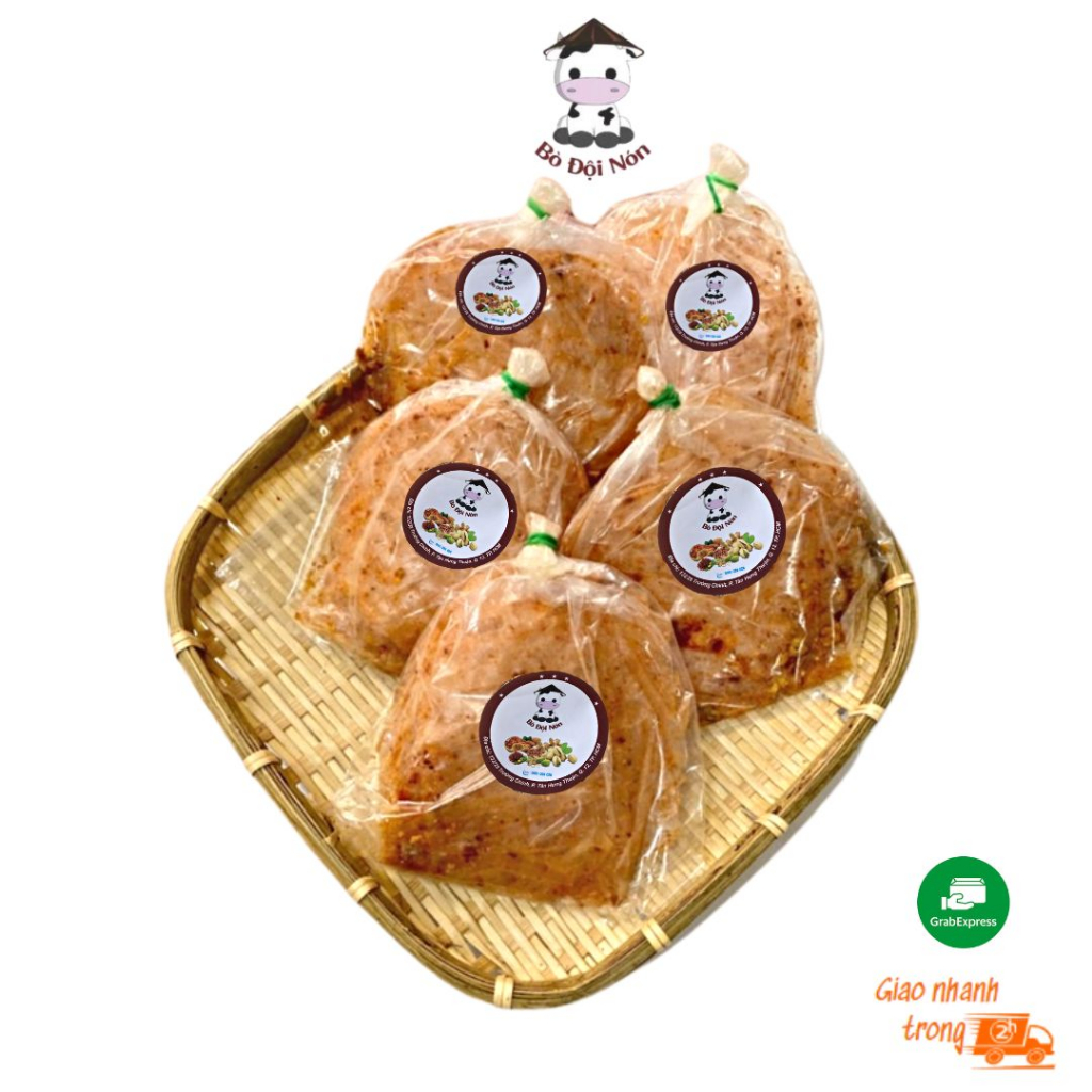 1 Gói   Bánh Tráng Muỗi Nhuyễn Nhiều Vị Bò Đội Nón