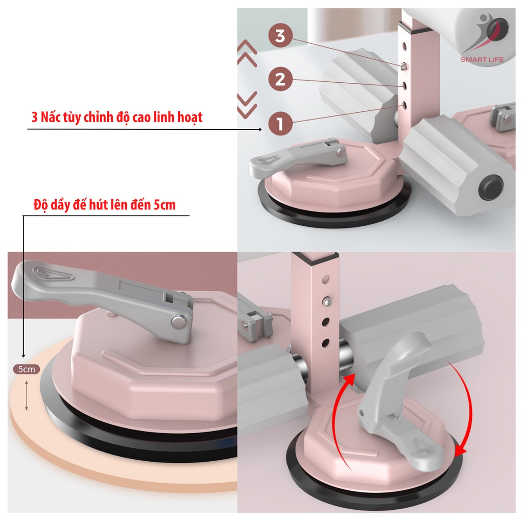 Dụng Cụ Tập Cơ Bụng Phiên Bản Cao Cấp, Hỗ Trợ Gập Bụng, Giúp Dáng Chuẩn Eo Thon TOPBODY