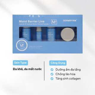 Dermafirm moist barrier line m4 - bộ travel kit m4