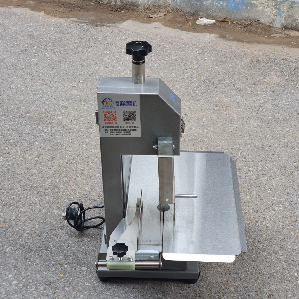 Máy Cưa Xương , Thịt, Cá Đông Lạnh, Hàng Inox 304 Năng Suất 100-150 kg/H, Hàng Nhập Khẩu Nguyên Chiếc