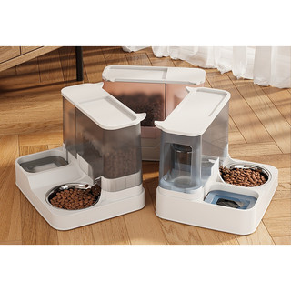 Khay ăn uống tự động dành cho chó mèo hàng cao cấp 30x25x24cm