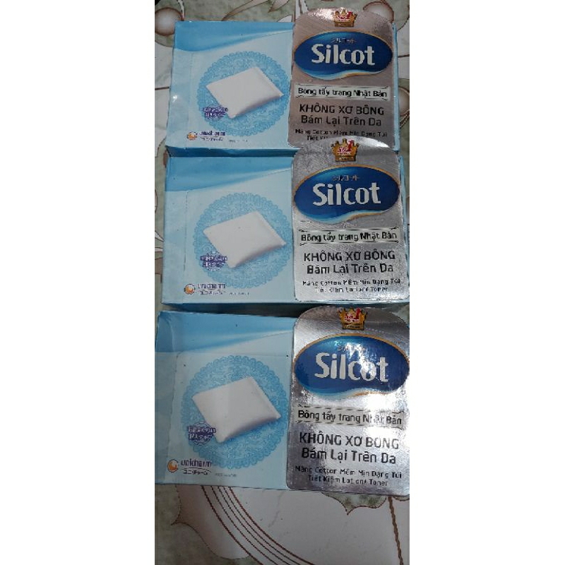 Bông tẩy trang Silcot