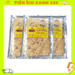(450g) Combo 3 gói Cơm cháy Nếp Siêu Ruốc Ninh Bình Vàng, gói nhỏ 150g/gói - Đặc sản Ninh Bình