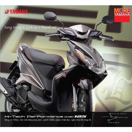 Ốp Đầu Sau Gáy Yamaha Luvias XC Chính Hãng