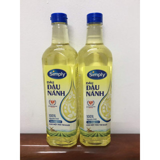 Nam định: Dầu ăn Simply chai 1 lít