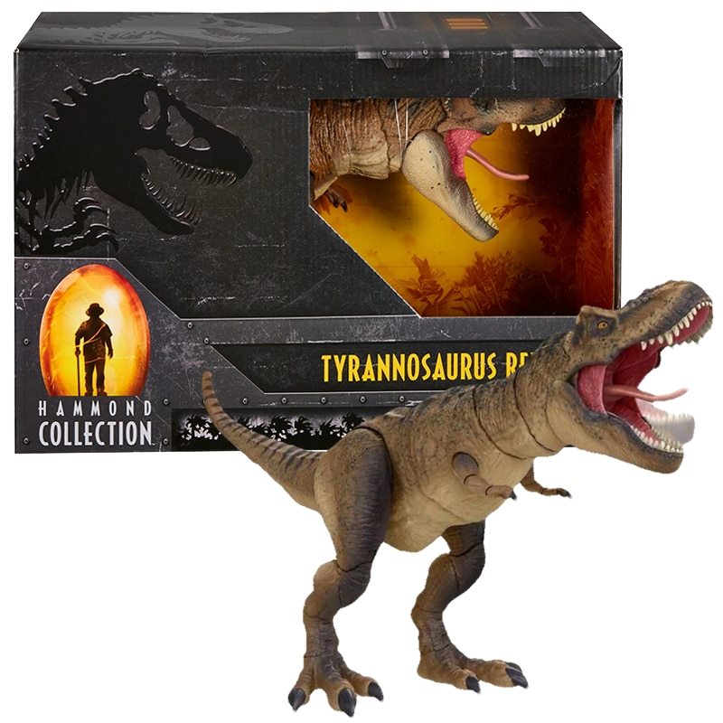 Mô hình khủng long Mattel Tyrannosaurus Rex Jurassic Park Hammond Collection