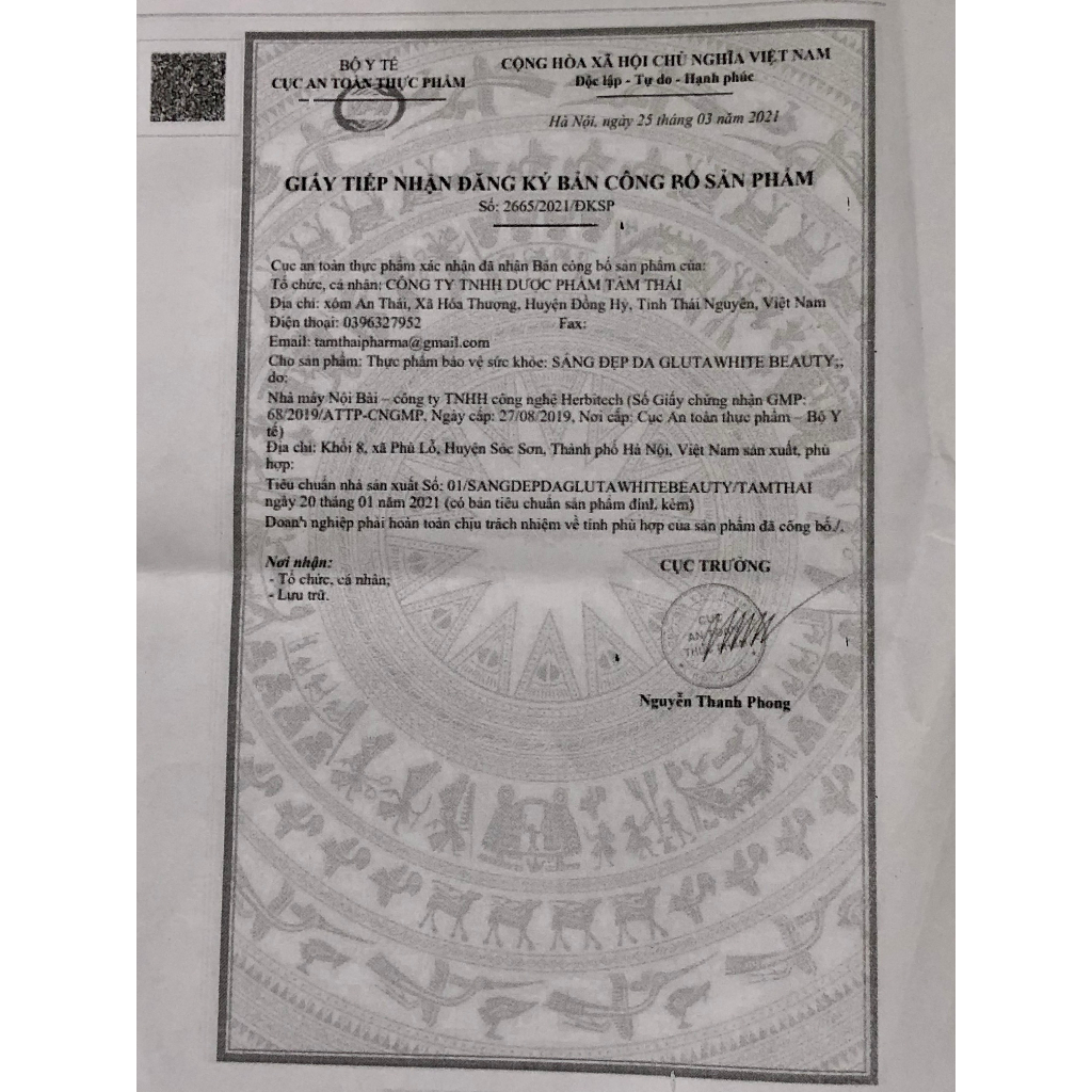 COLLAGEN GLUTAWHITE Sáng đẹp da, tăng tiết nội tiết tố nữ, giảm sạm, nám da, chống oxy hoa - hộp 30 viên