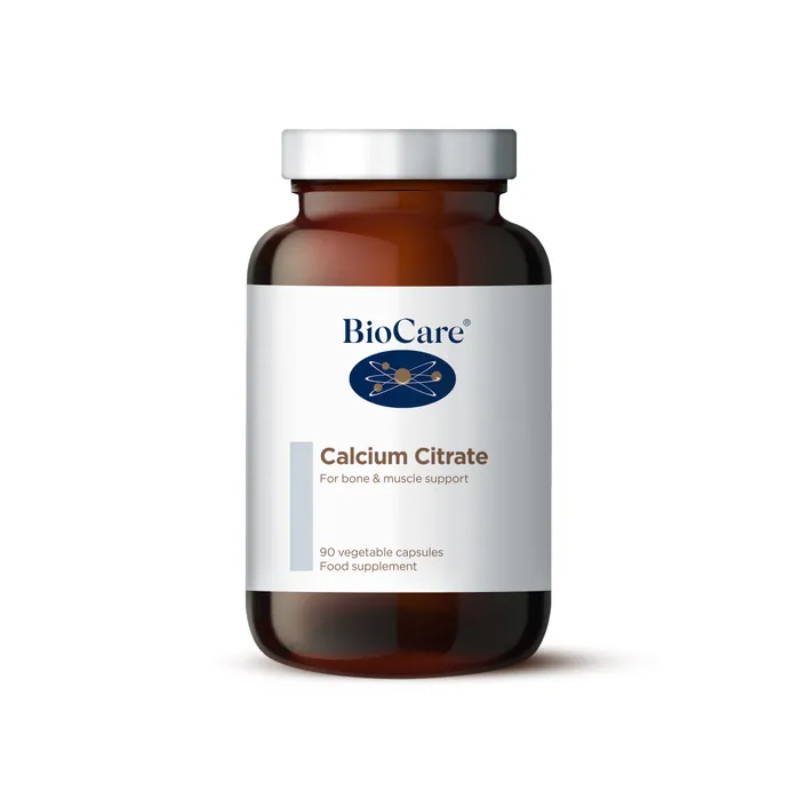 Biocare Calcium Citrate Anh Quốc - Viên Uống Bổ Sung Canxi Hữu Cơ (Hộp 90 Viên)
