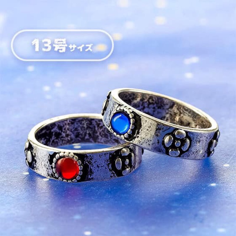 Size 11 = Size 5 US // Size 13 = Size 7 US NHẪN HOWL’S MOVING CASTLE GHIBLI CẶP