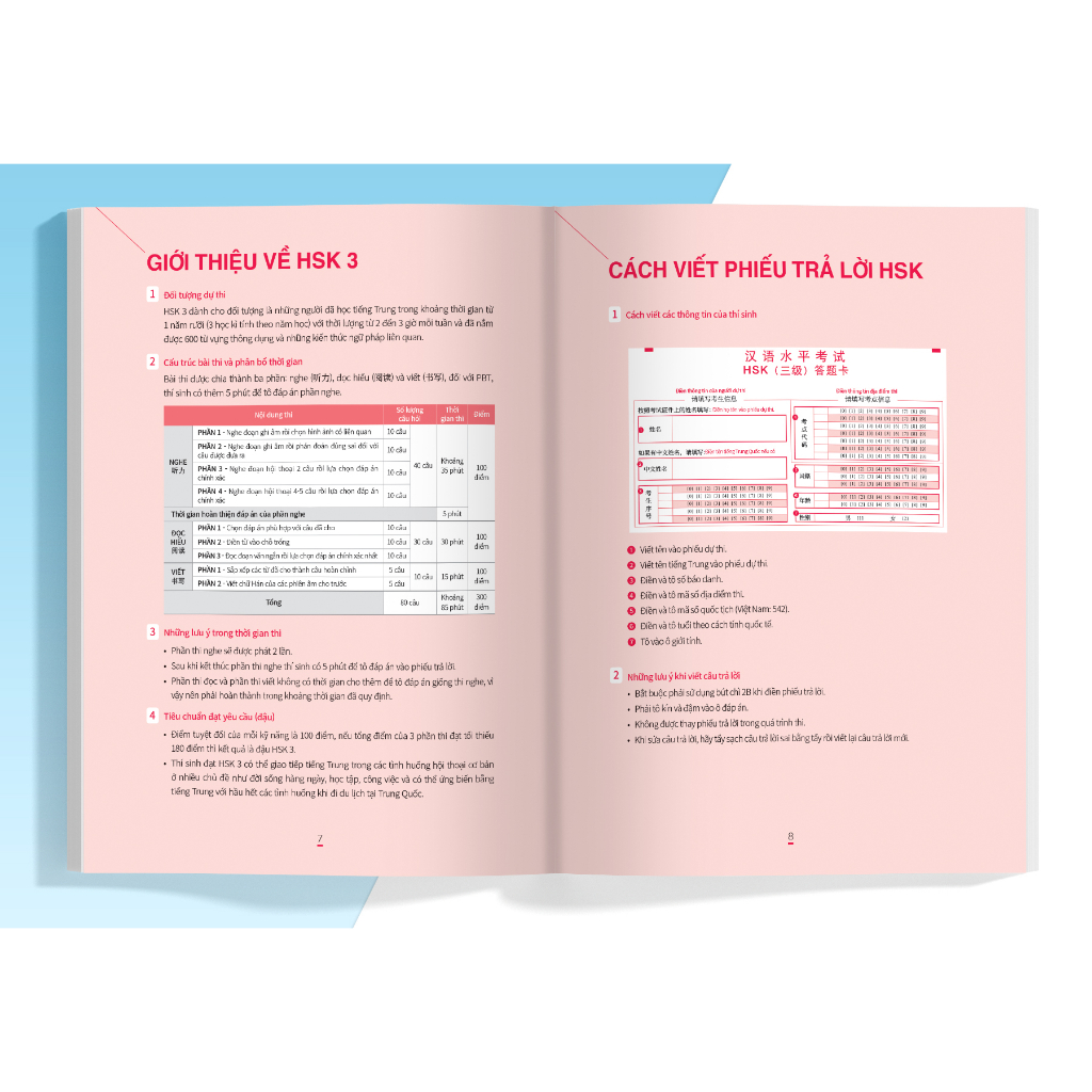 Sách Combo Chinh phục đề thi HSK 3 - HSK 4 - HSK 5