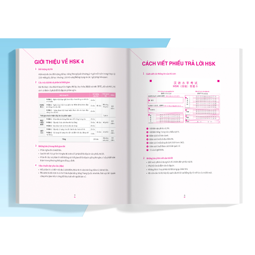 Sách Combo Chinh phục đề thi HSK 3 - HSK 4 - HSK 5