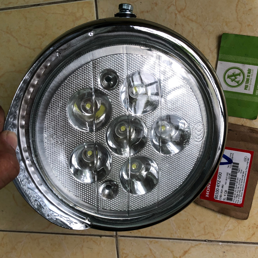 BỘ PHA ĐÈN TRÒN XE BA GÁC LED CAO CẤP