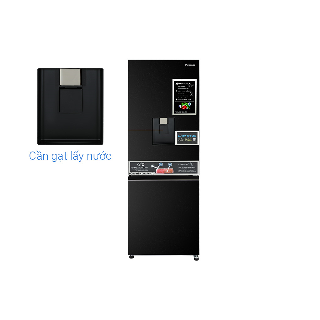 TỦ LẠNH PANASONIC INVERTER 300 LÍT NR-BV331WGKV | HÀNG XẢ KHO
