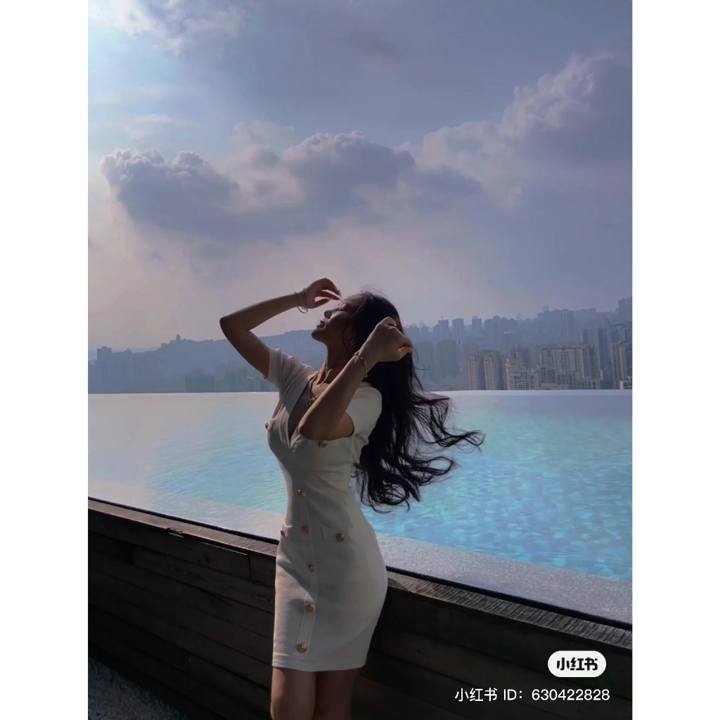 Đầm body len mongtoghi nút vang cao cấp nhiều màu