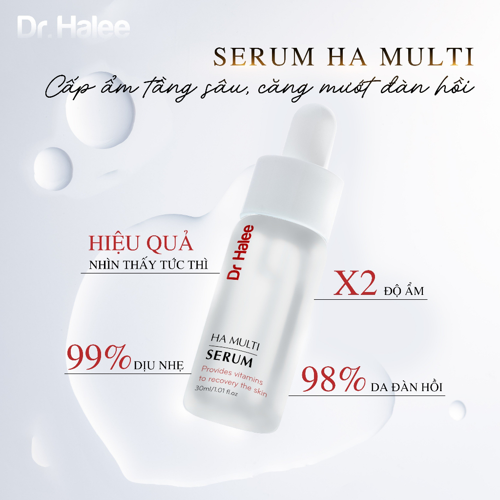Serum Dưỡng Trắng Da Toàn Diện HA Multi 30ml