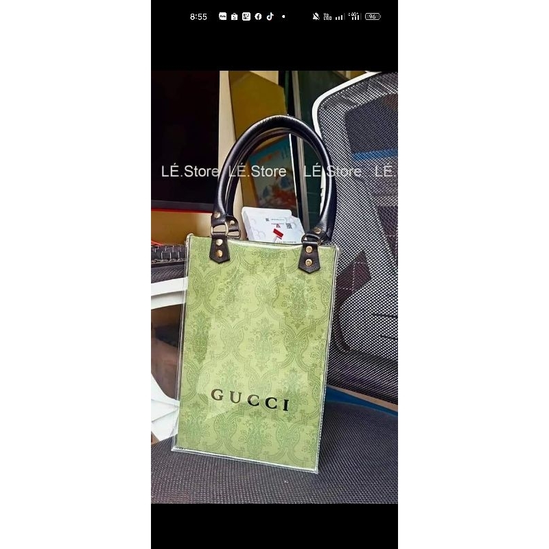 TÚI Giấy Custom size19 Có Khóa Kéo