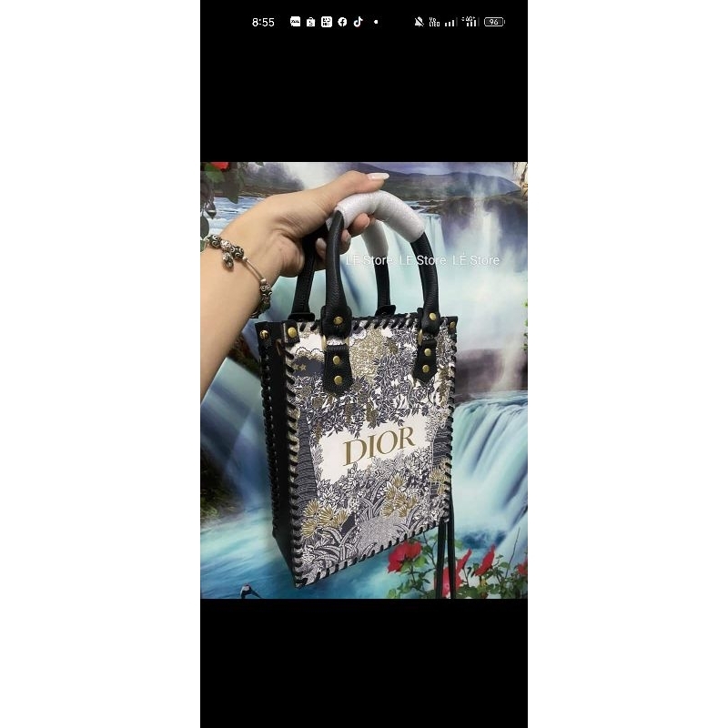 TÚI Giấy Custom size19 Có Khóa Kéo