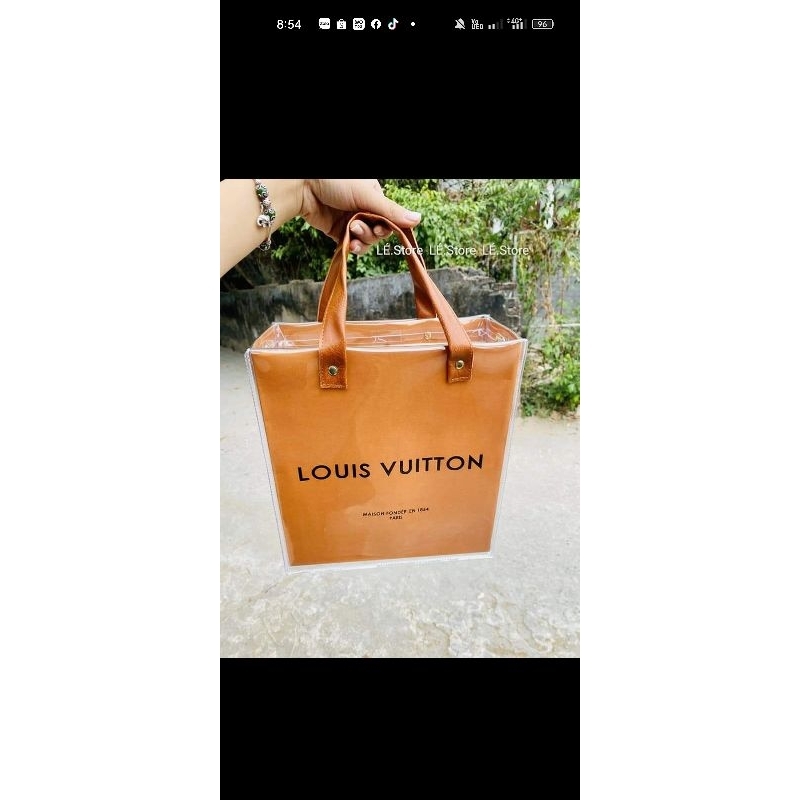 TÚI Giấy Custom size19 Có Khóa Kéo