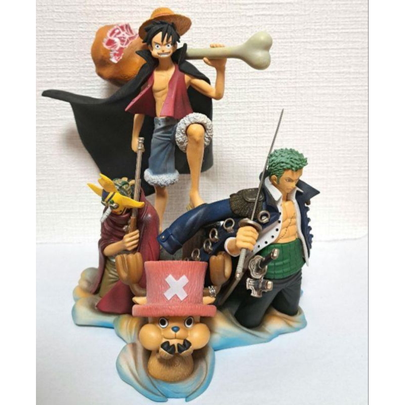 Mô hình One Piece ( HIẾM ) - DESKTOP REAL MCCOY chính hãng - Luffy , Zoro , Usopp, chopper