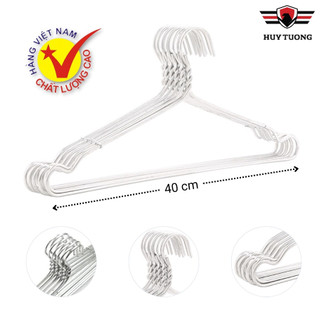 Combo 50 Móc treo quần áo nhôm, móc phơi quần áo, đồ lót chất liệu nhôm siêu bền