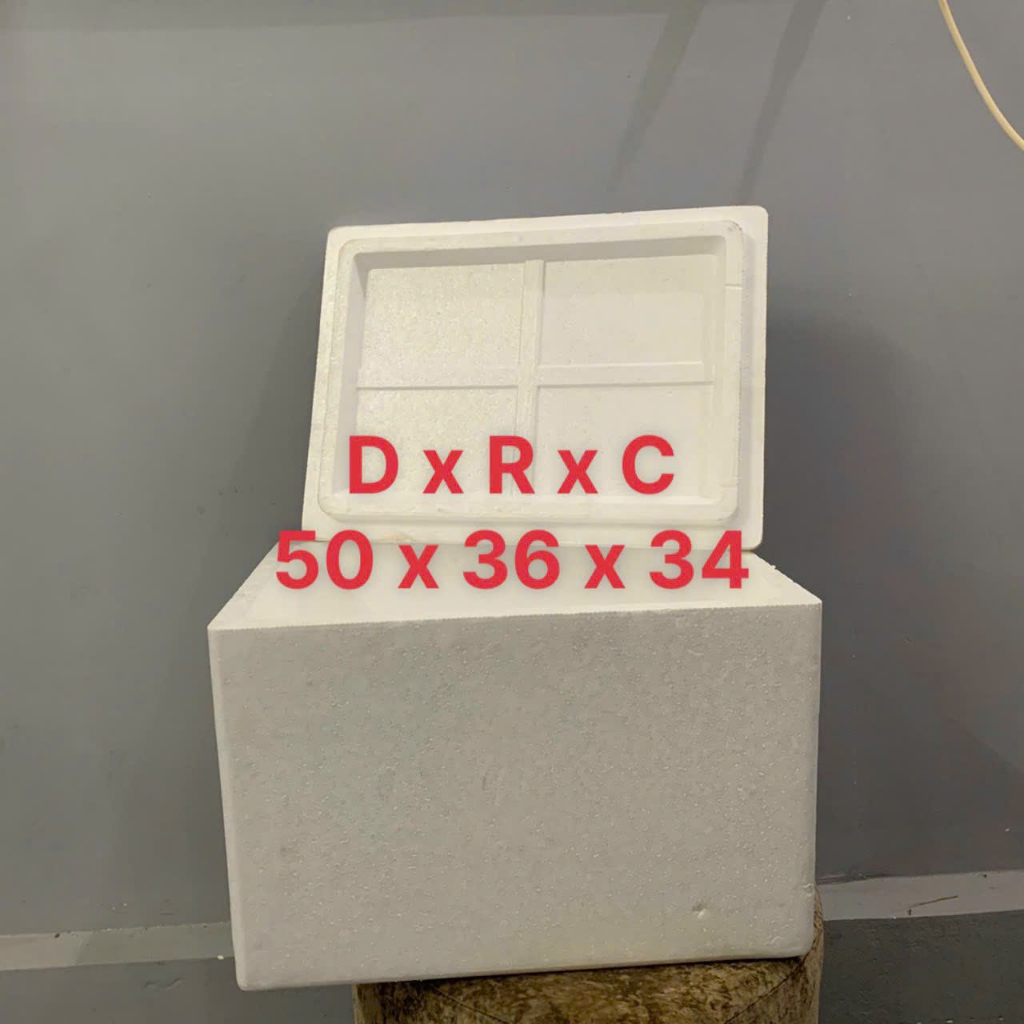 Thùng xốp đóng hàng số 42 không dán keo dán keo SCS111