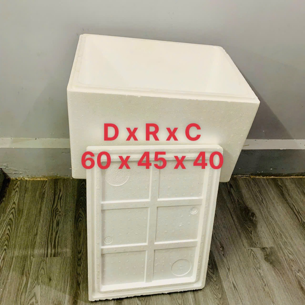 Thùng xốp đóng hàng số 82 không dán keo SCS111