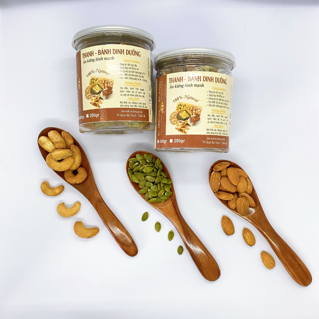 Bánh Biscotti Nguyên Cám Mix 3 Vị Phù Hợp Cho Người Ăn Kiêng Giảm Cân - Bánh Ngũ Cốc Dinh Dưỡng Ăn Kiêng | 200Gr