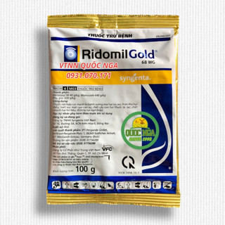 RIDOMIL GOLD - TRỪ BỆNH SƯƠNG MAI, THÁN THƯ, CHẾT NHANH, ĐỐM LÁ